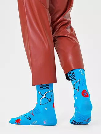 HAPPY SOCKS | Herren Socken 41-46 SCHÜTZE light purple | 